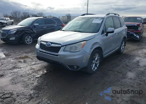 2015 Subaru Forester 2.5I Touring из США, поврежденный, VIN JF2SJAUC7FH553658
